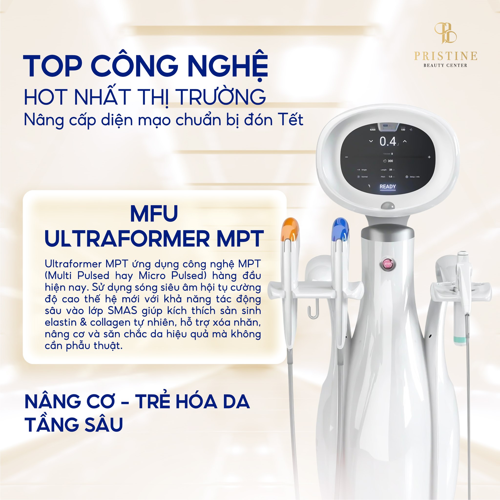 MFU Ultraformer MPT trẻ hóa da