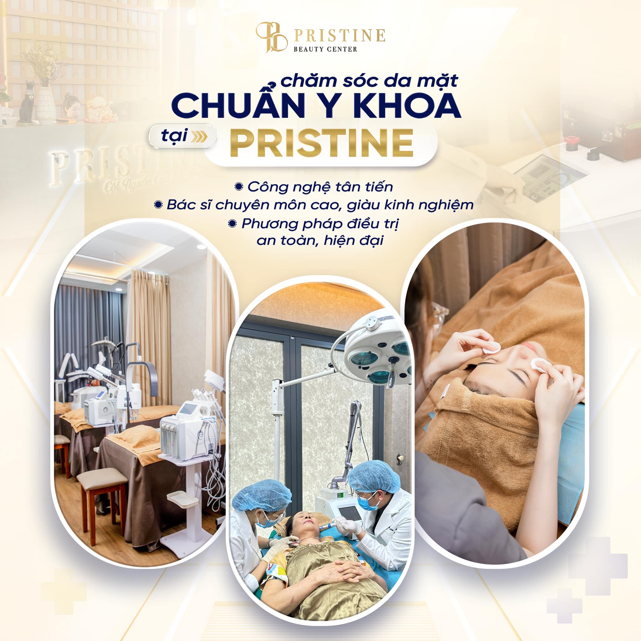 Dịch vụ chuẩn y khoa tại Pristine
