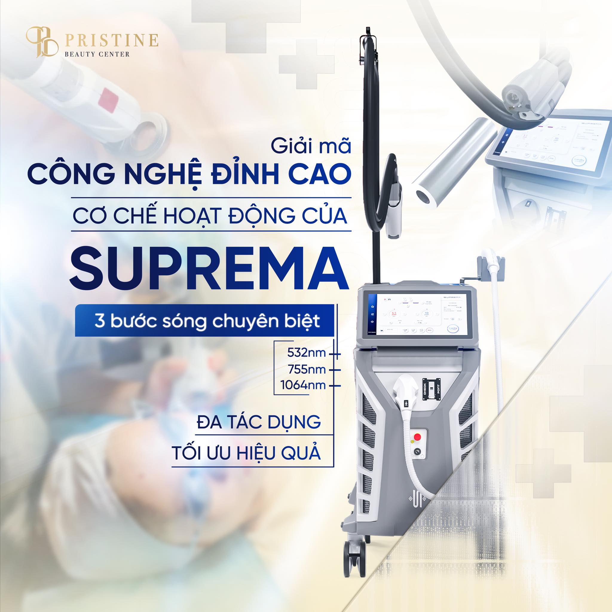 Laser Suprema – “Khắc tinh” của mụn viêm & sẹo đỏ 3 Giải mã cơ chế hoạt động của Laser Suprema