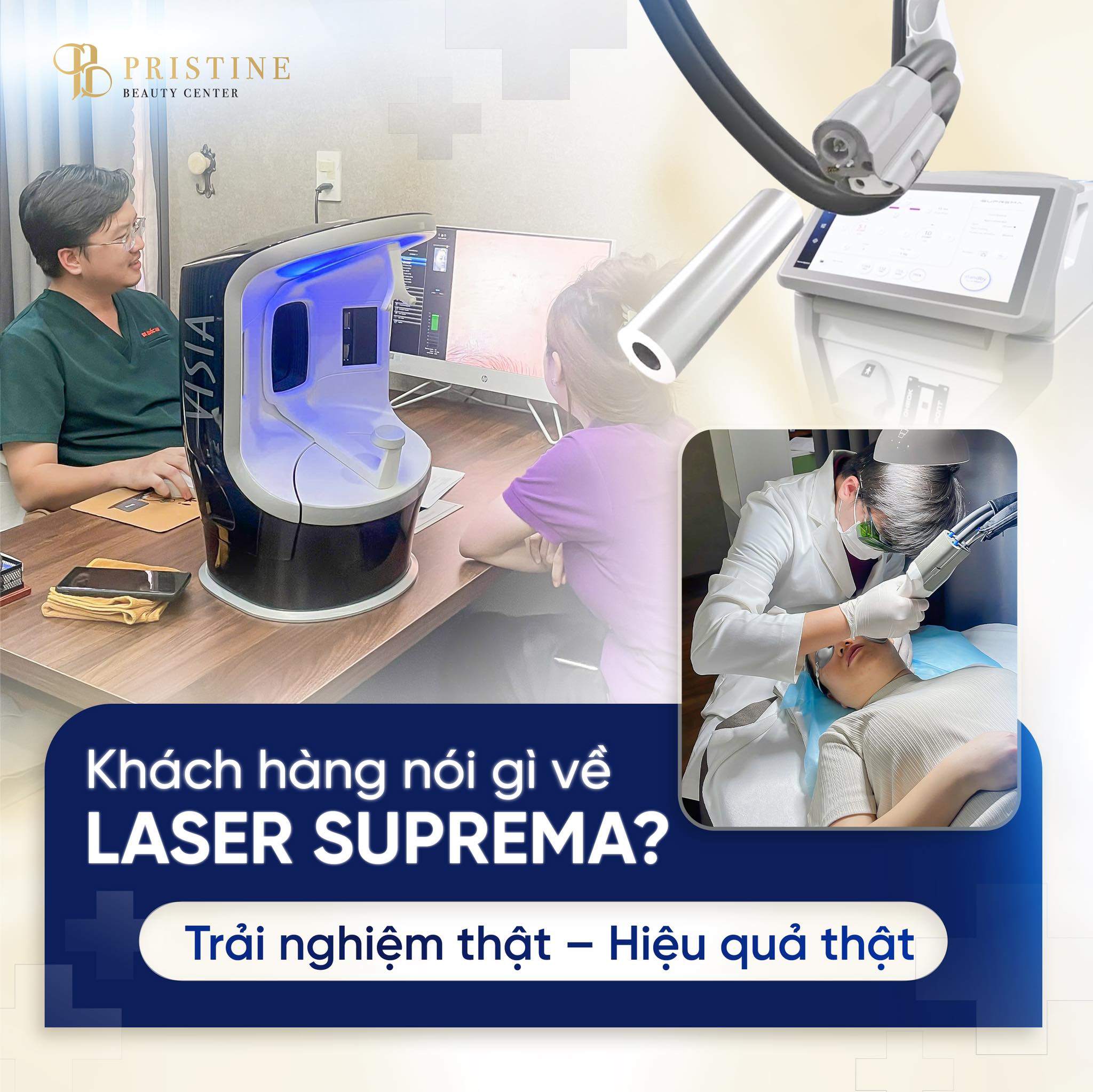 Laser Suprema – “Khắc tinh” của mụn viêm & sẹo đỏ 6 Trải nghiệm thực tế từ khách hàng