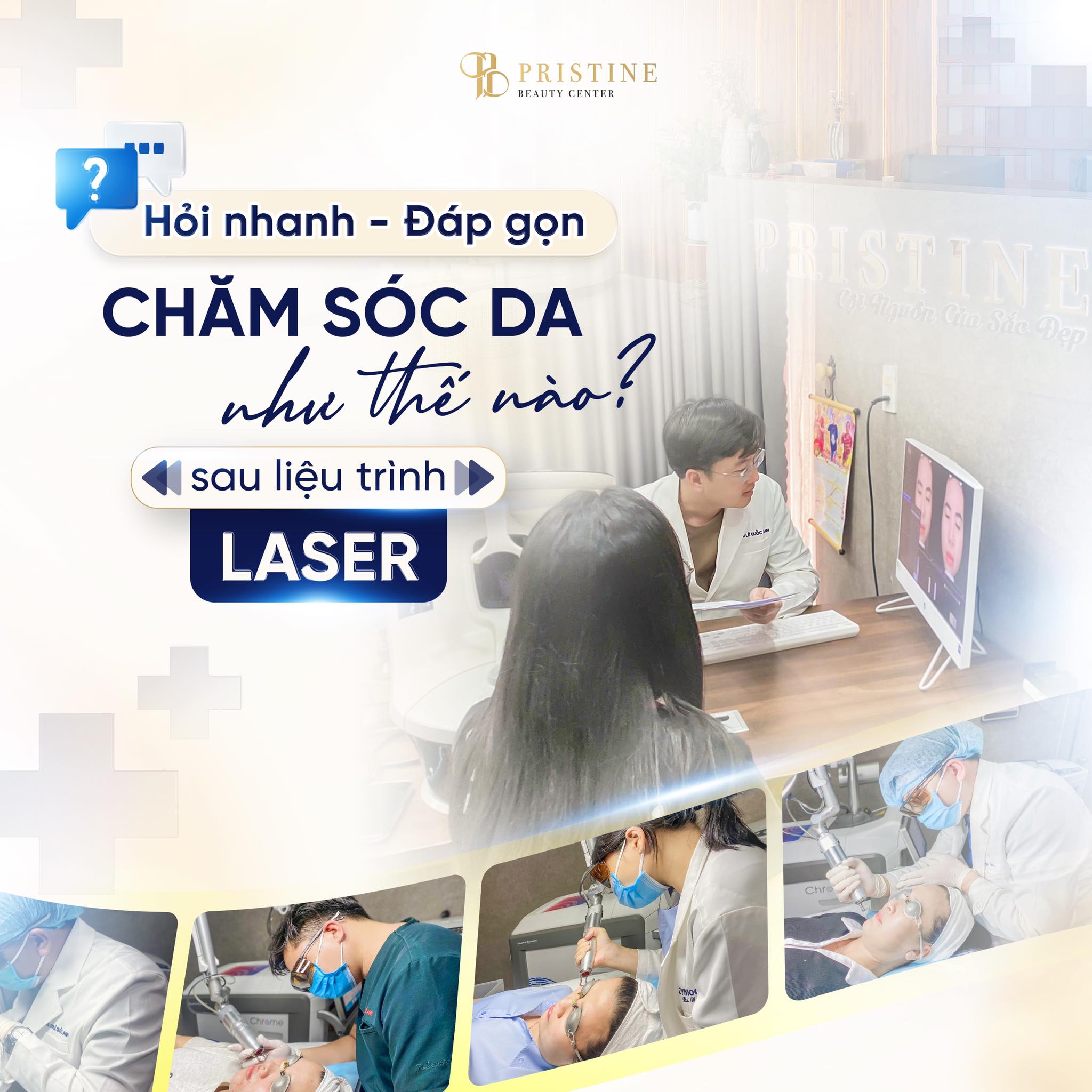 Chăm sóc phục hồi da chuẩn Y khoa sau điều trị công nghệ cao 2 Chăm sóc da đúng cách sau liệu trình điều trị công nghệ cao