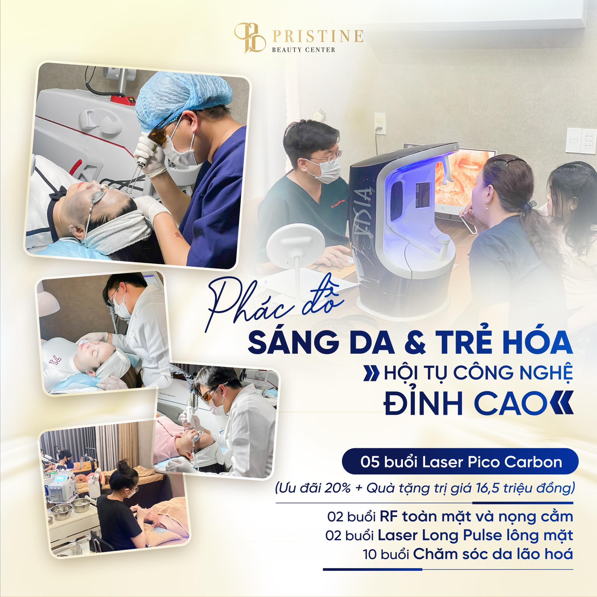 Discovery Pico Toning - Làn da sáng bật tone chỉ sau 1 liệu trình 4 Phục hồi sáng da và trẻ hoá