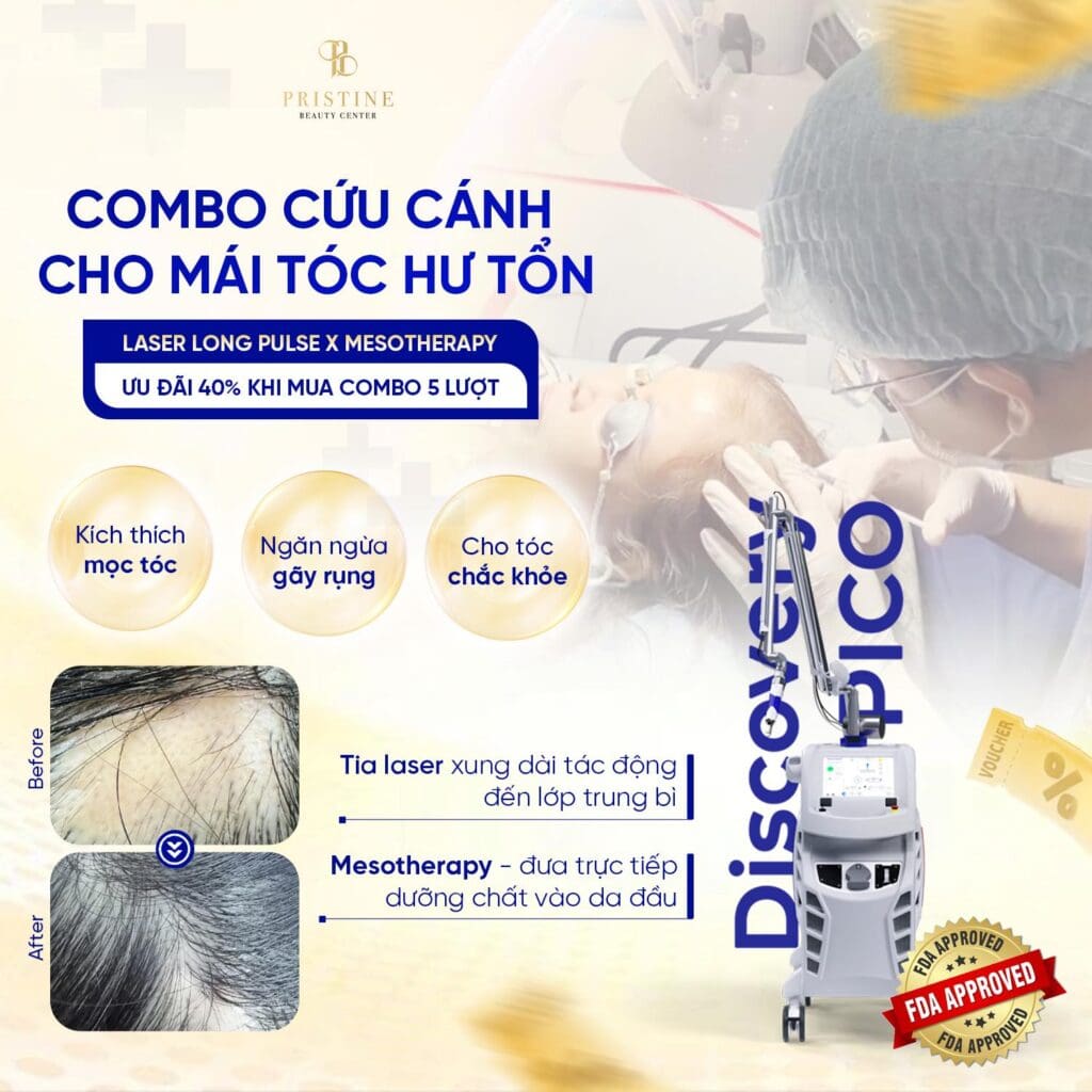 Combo cứu cánh cho mái tóc hư tổn
