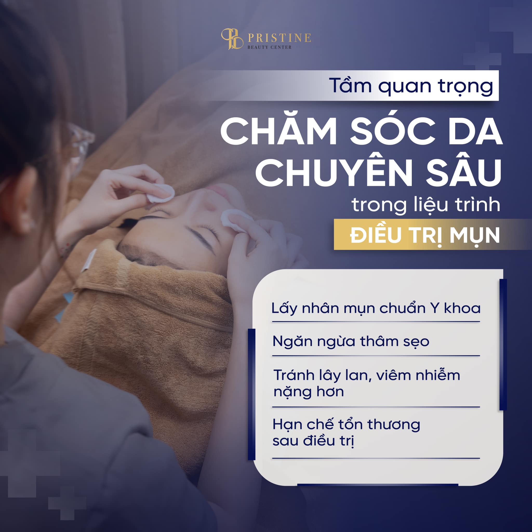 Công nghệ sạch da chuẩn Y Khoa tại phòng khám Da liễu Biên Hoà