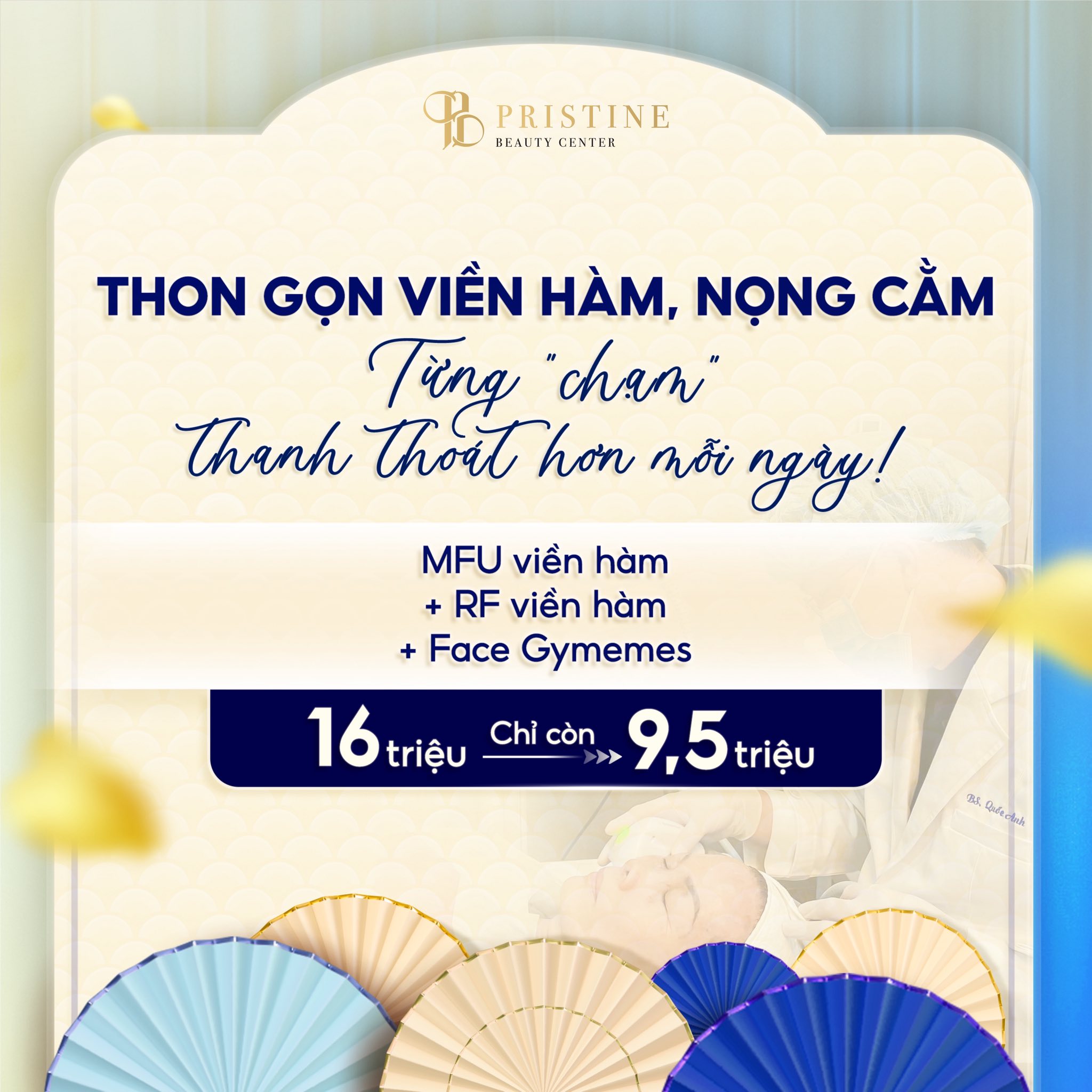    MFU viền hàm x RF viền hàm x Face Gymemes  → 16 triệu chỉ còn 9,5 triệu