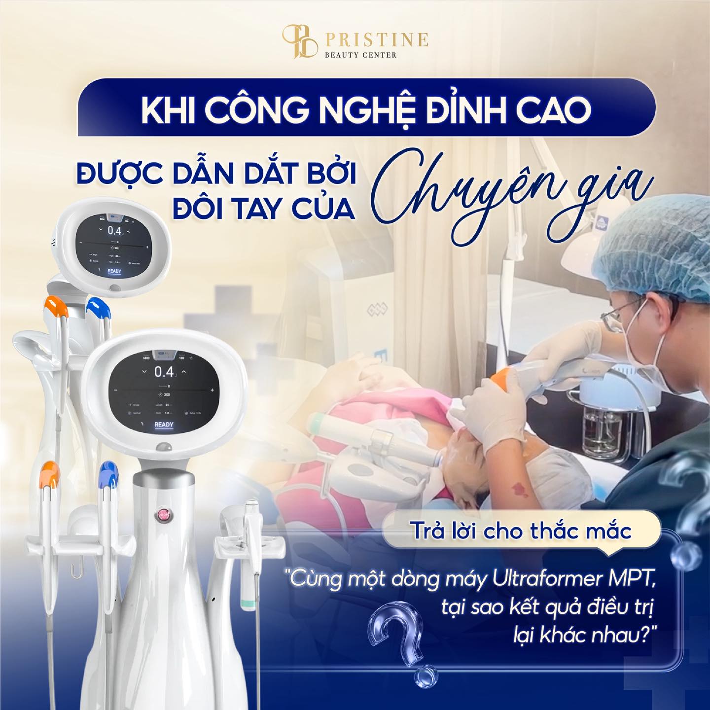 Mỗi ca điều trị đều do Bác sĩ trực tiếp xây dựng phác đồ và thực hiện