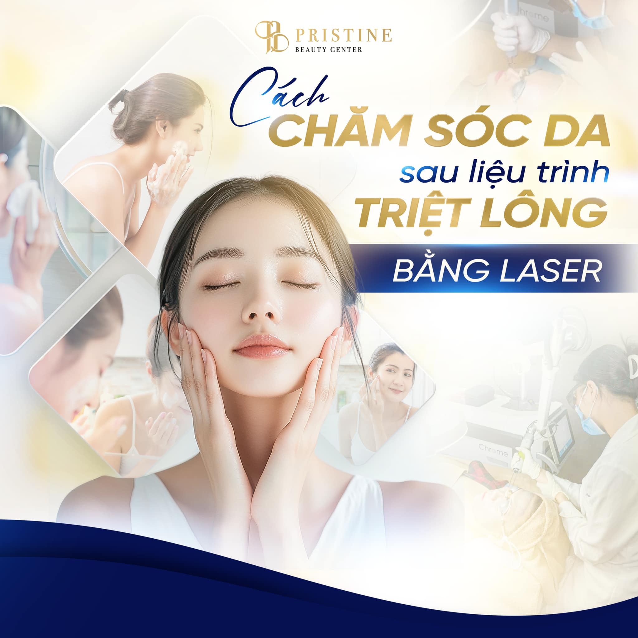 Triệt lông Laser có vĩnh viễn không? Sự thật từ chuyên gia da liễu 4 Hướng dẫn chăm sóc da sau liệu trình triệt lông