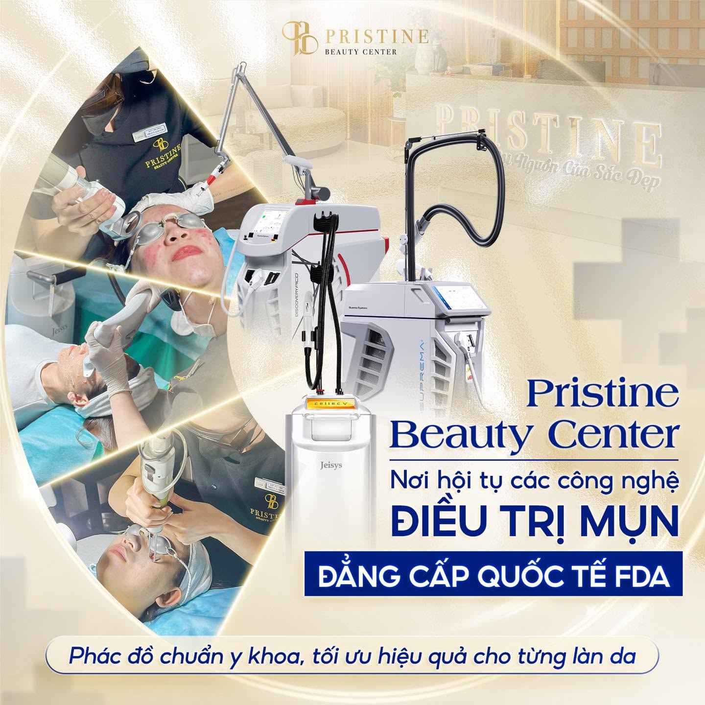 Ứng dụng công nghệ cao trong điều trị mụn