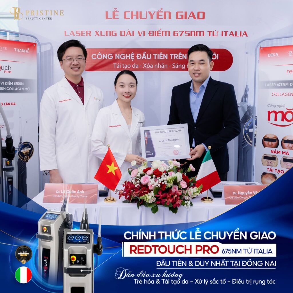 Best Laser 4 năm liên tiếp tại AMWC (Monaco), RedTouch PRO sở hữu bước sóng 675nm độc quyền