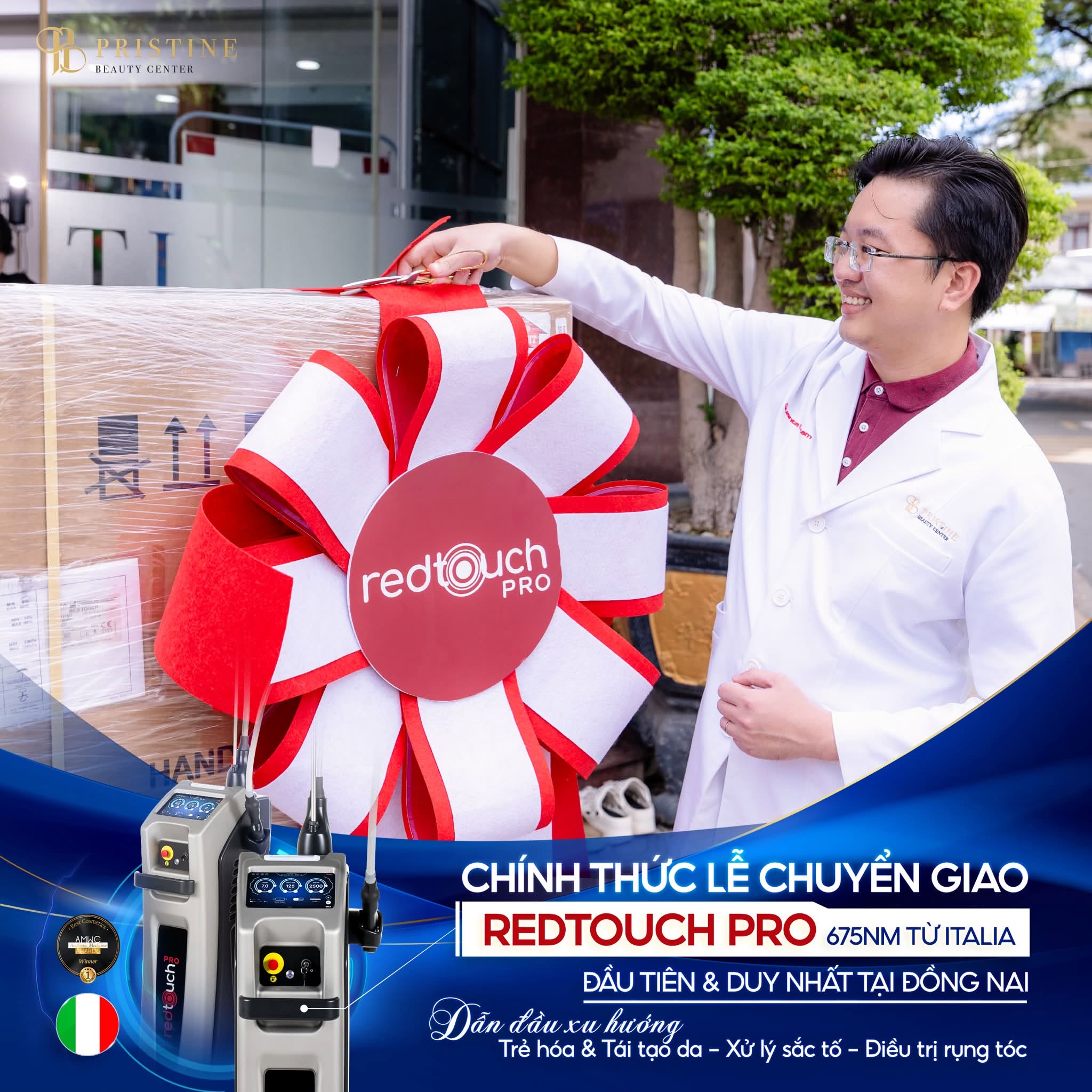 Lễ chuyển giao công nghệ Redtouch Pro tại phòng khám Chuyên khoa Da liễu Biên Hoà