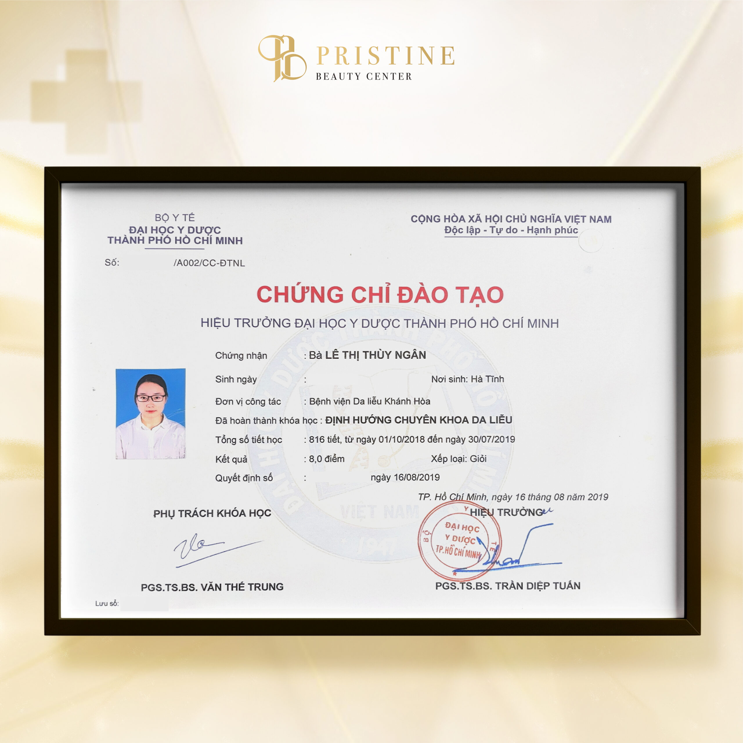 Giới thiệu về Bác sĩ tại Pristine