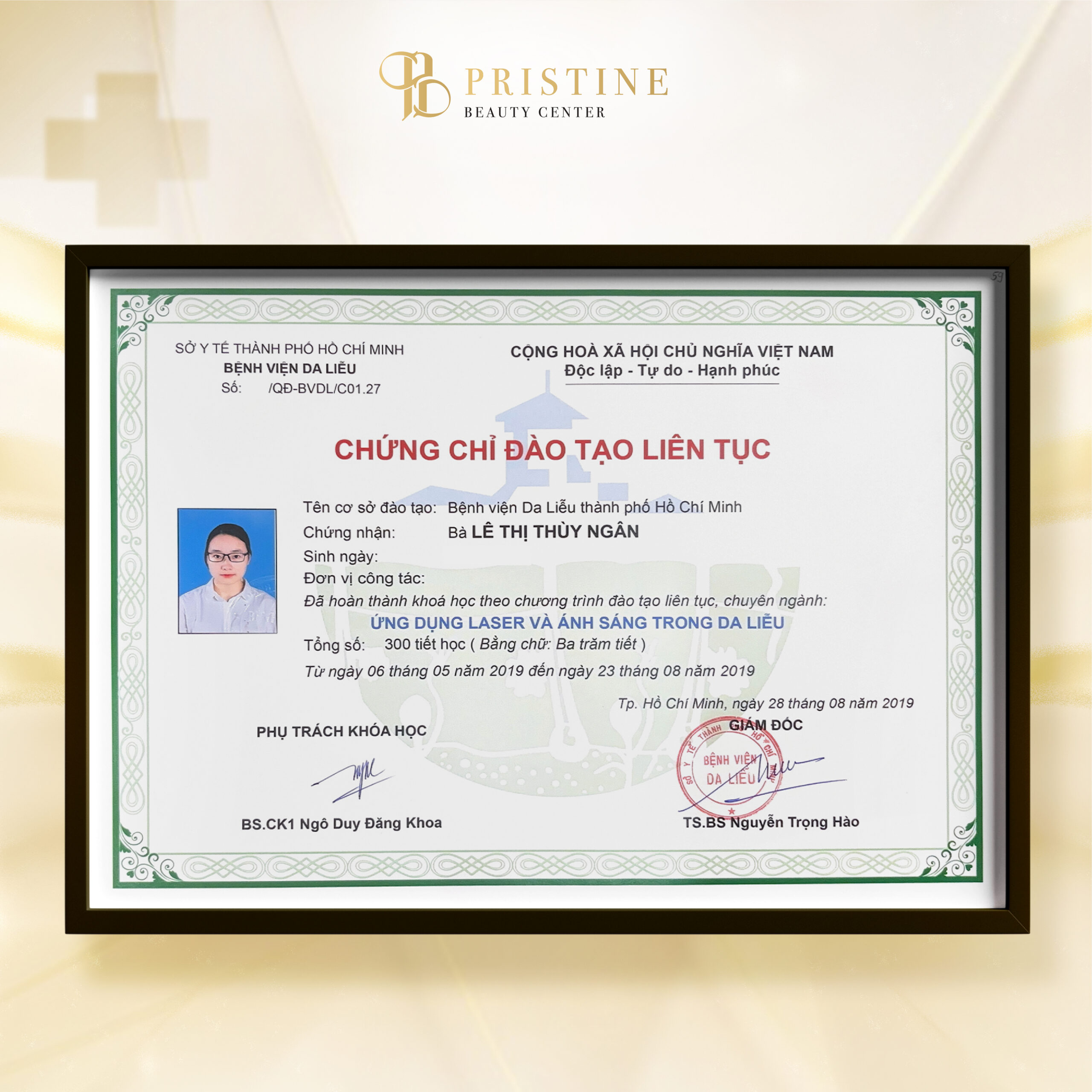 Giới thiệu về Bác sĩ tại Pristine