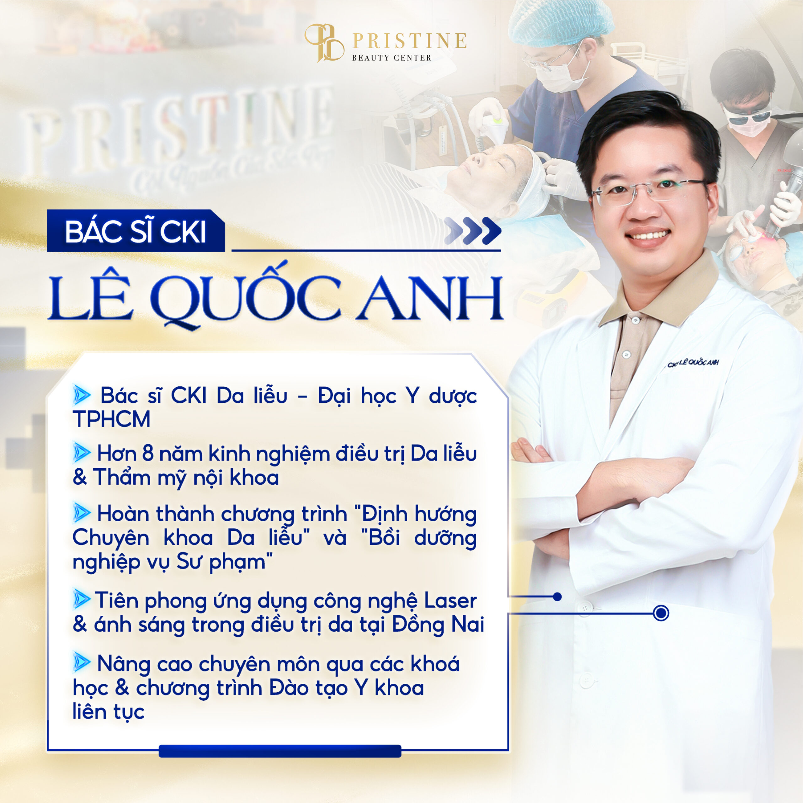 Giới thiệu về Bác sĩ tại Pristine