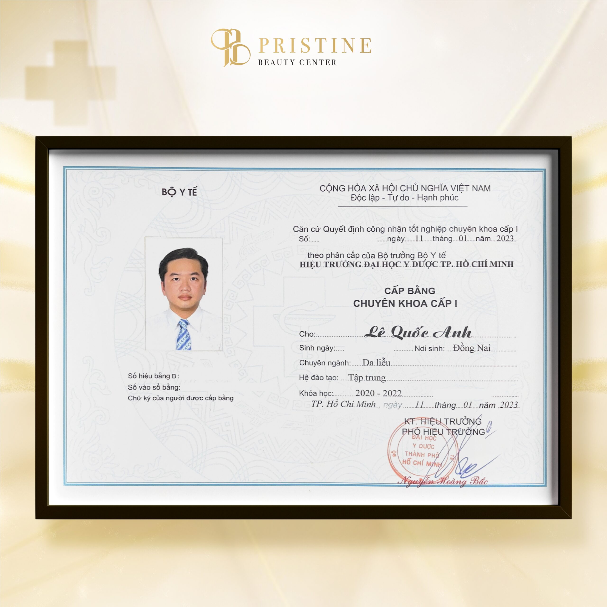 Giới thiệu về Bác sĩ tại Pristine