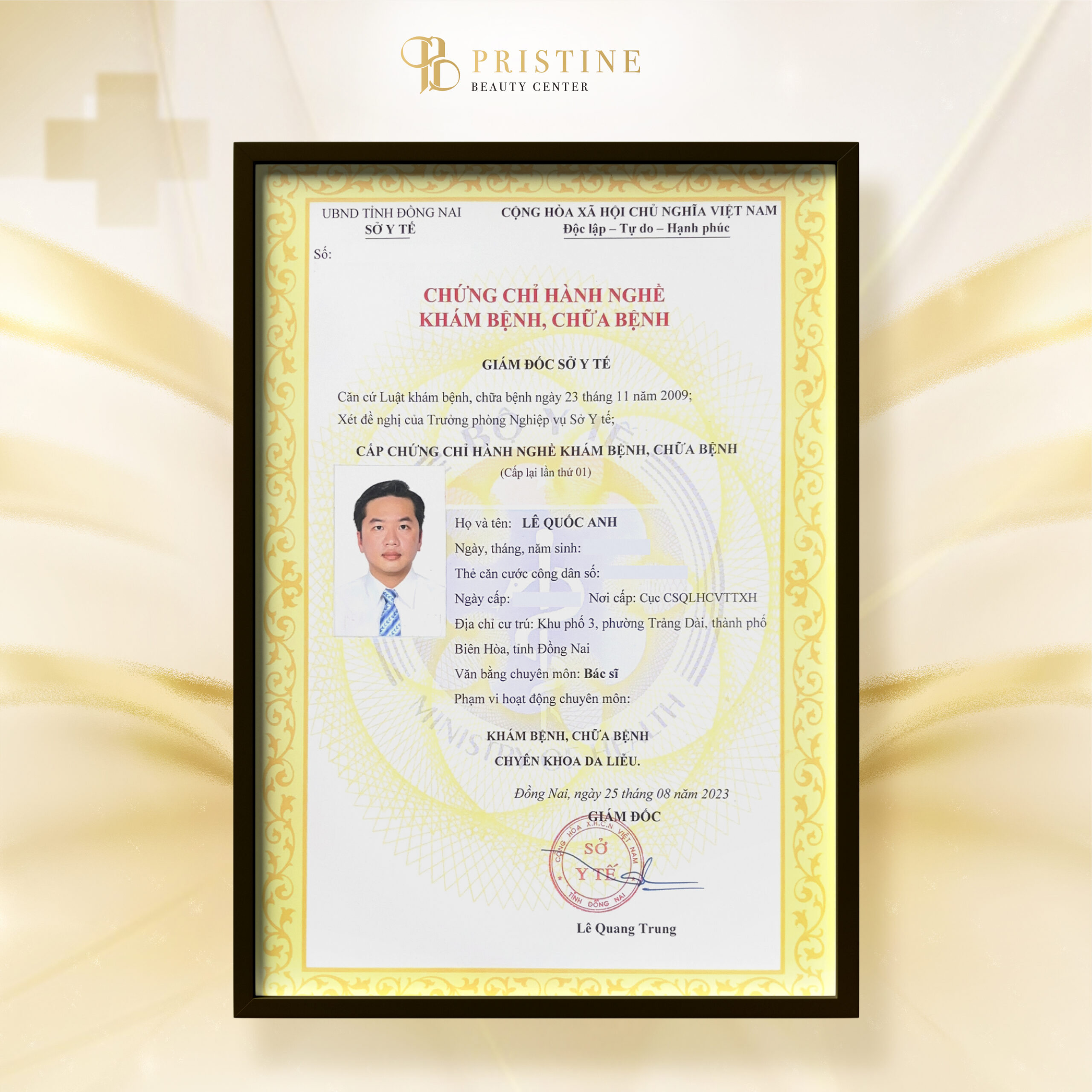 Giới thiệu về Bác sĩ tại Pristine