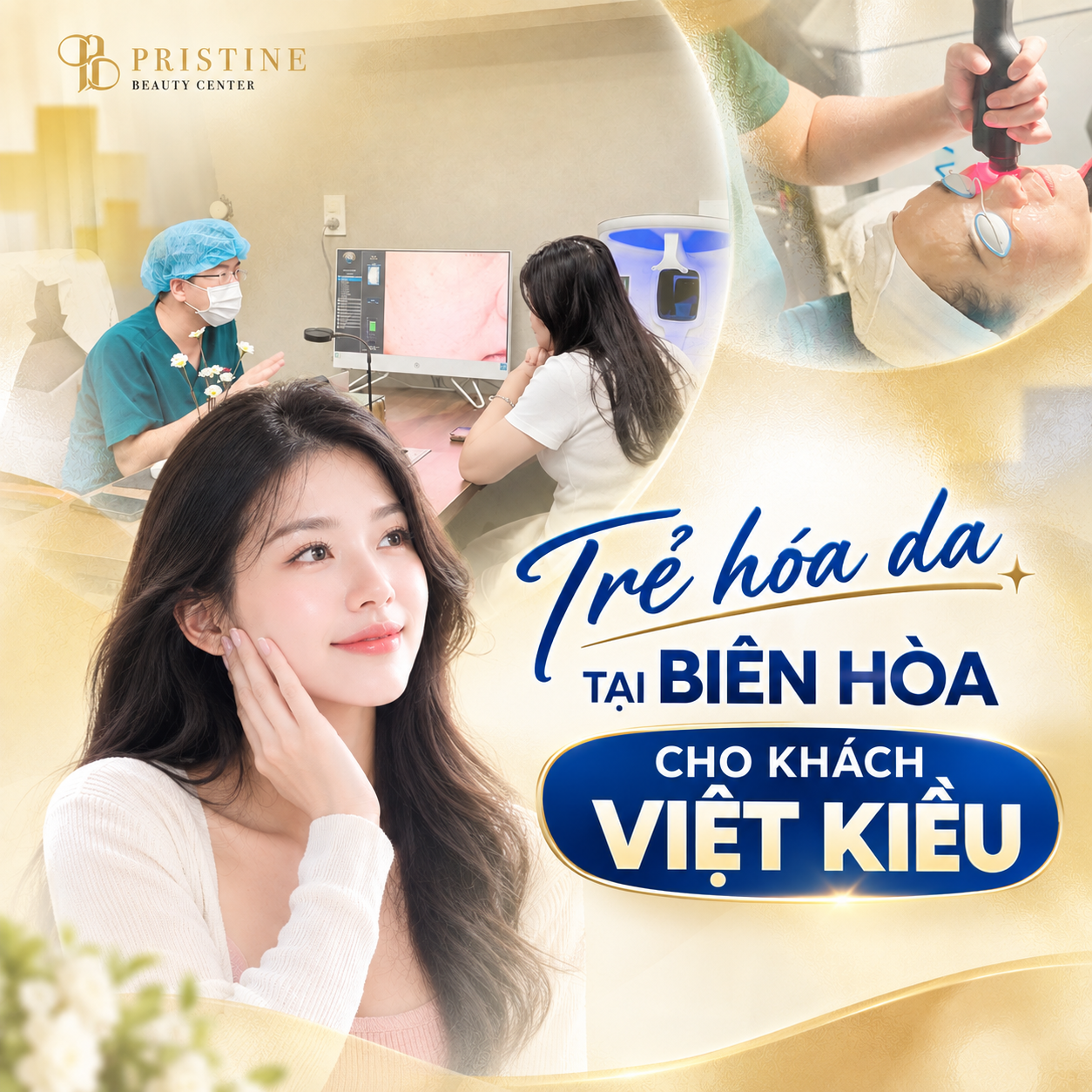 Phương pháp trẻ hoá da không phẫu thuật giúp da không sưng đỏ và không tốn thời gian nghỉ dưỡng