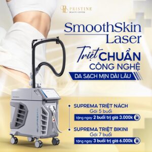 Combo SmoothSkin Laser ứng dụng công nghệ Laser Suprema hiện đại
