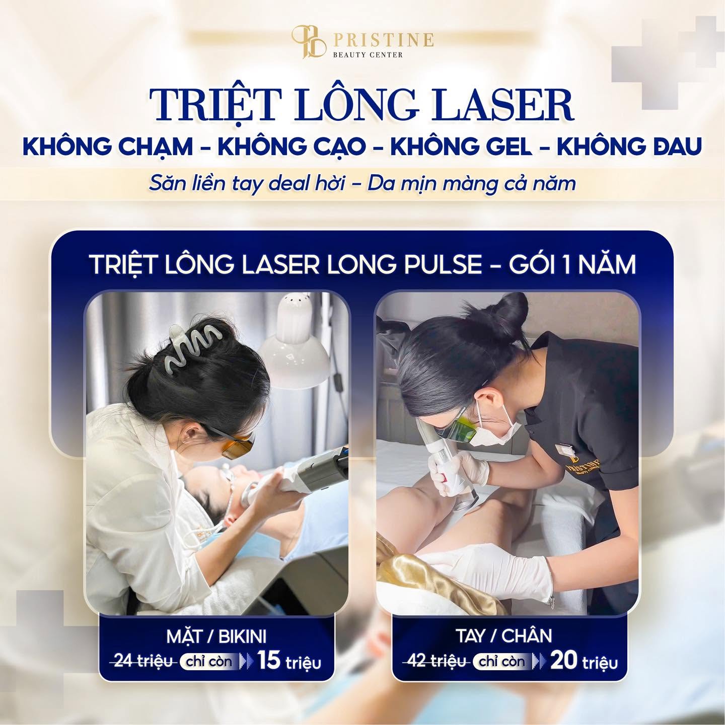 Triệt lông bằng laser mang lại nhiều ưu điểm 