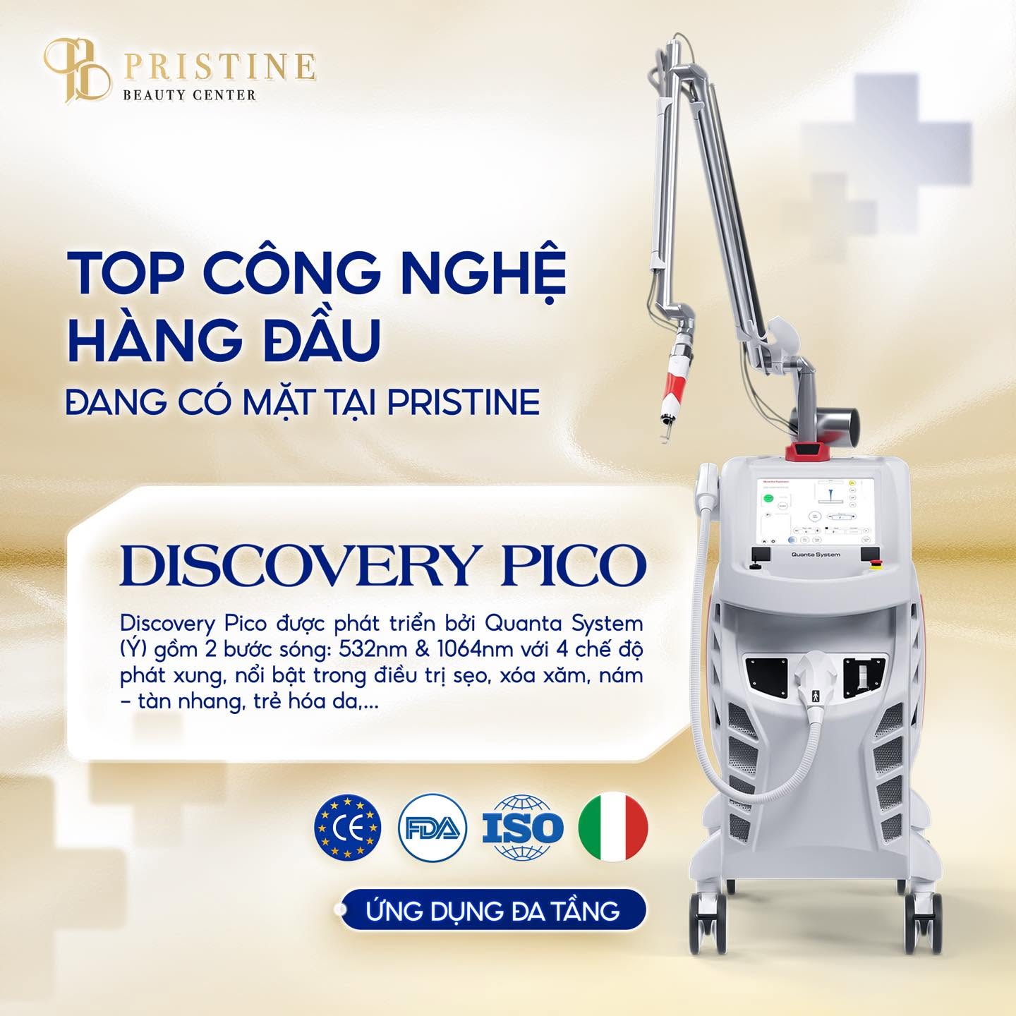 Discovery Pico giúp xử lý sắc tố & trẻ hóa nền da