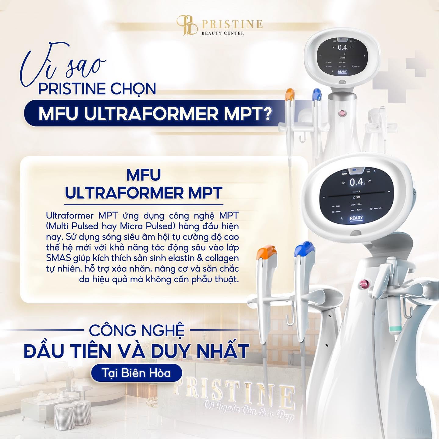 Ultraformer MPT vs Thermage FLX: Nên lựa chọn công nghệ nào? 2 MFU ULTRAFORMER MPT sử dụng hai chế độ phát năng lượng linh hoạt, hỗ trợ nâng cơ, cải thiện đường nét